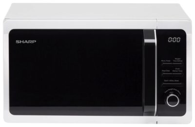 Sharp - R274WM 800W Microwave - White